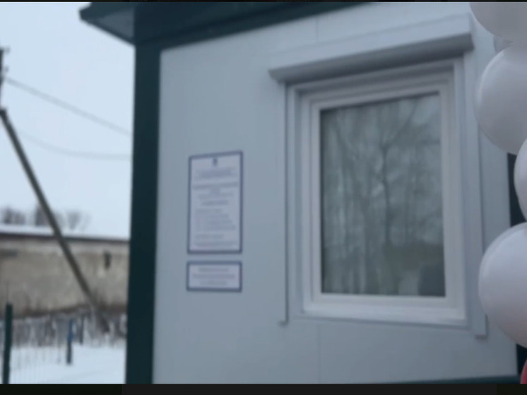 В шебекинском селе Бершаково построили новый ФАП на месте сгоревшего