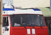 В Красноярске произошел пожар в башне «Ванкорнефти» на улице 78-й Добровольческой бригады