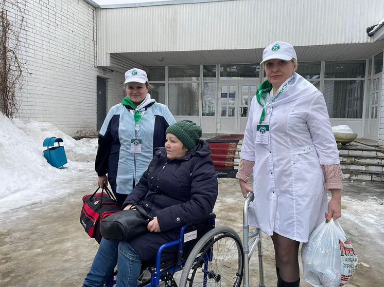 Курский пансионат «Сосновый бор» помог матери участника СВО