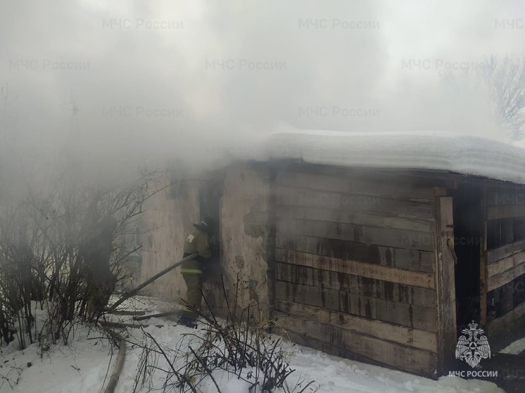 В Орловском МО огонь едва не уничтожил жилой дом
