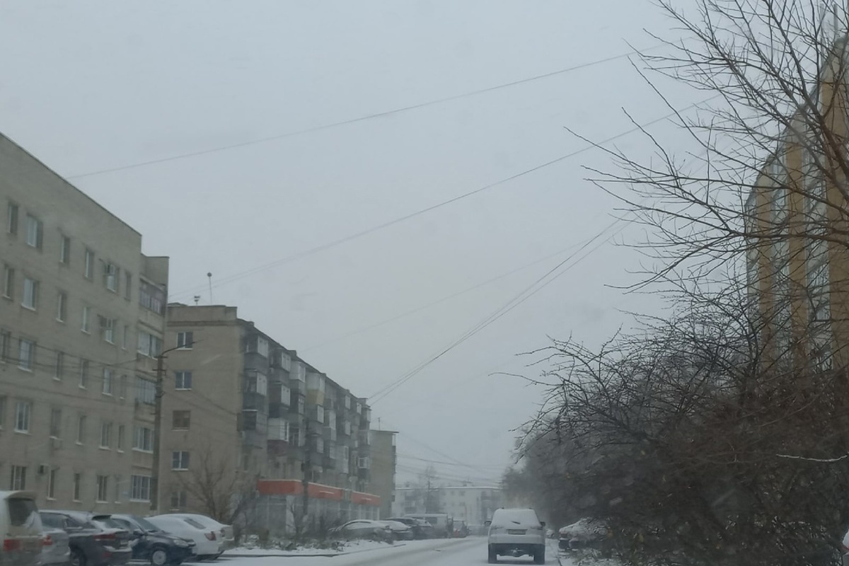 В Курской области ожидается снег с дождем при стабильных +3 градусах