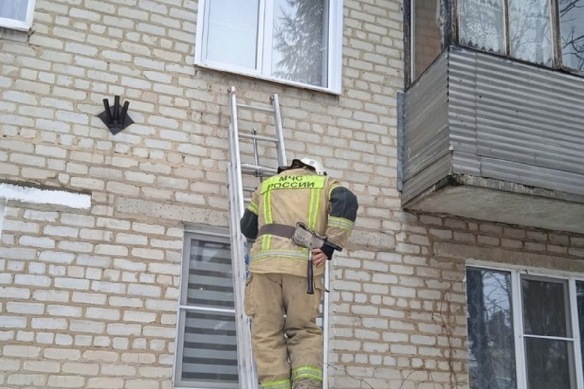 В Курской области огнеборцы спасли двух женщин, которым стало плохо