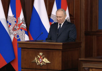 Президент России Владимир Путин заявил, что Россия будет договариваться о чем-то с Украиной только исходя их собственных интересов