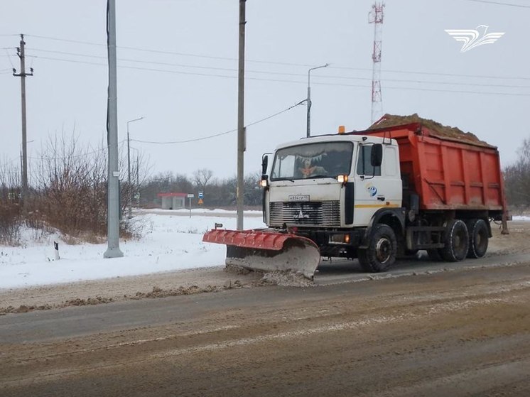 В Конышевском районе прокуратура заставила чиновников очистить дороги от снега