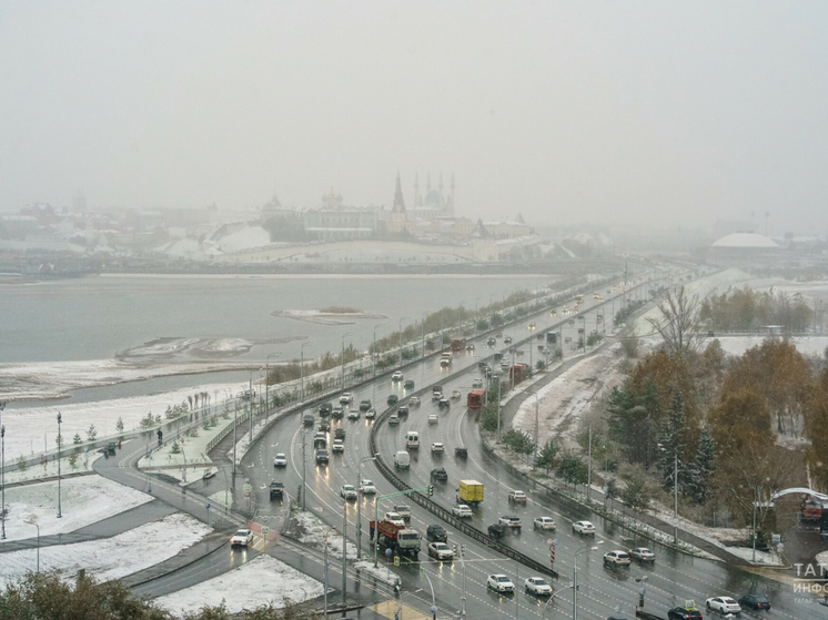 Татарстанских водителей просят быть внимательней в непогоду