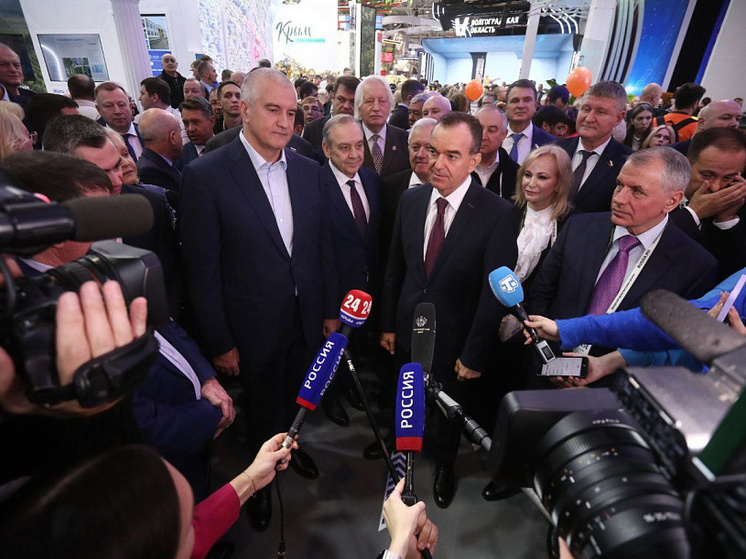 Губернатор Краснодарского края Вениамин Кондратьев в Москве посетил ВДНХ