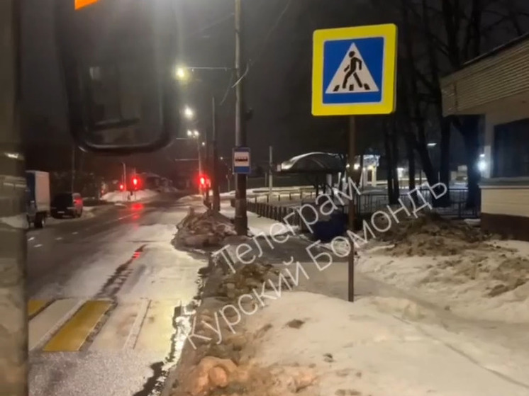 В Курске водителя троллейбуса обвинили в высадке пассажиров в сугроб
