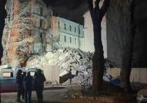 Появилось видео обрушения шестиэтажного дома в Санкт-Петербурге на Гороховской улице в Адмиралтейском районе
