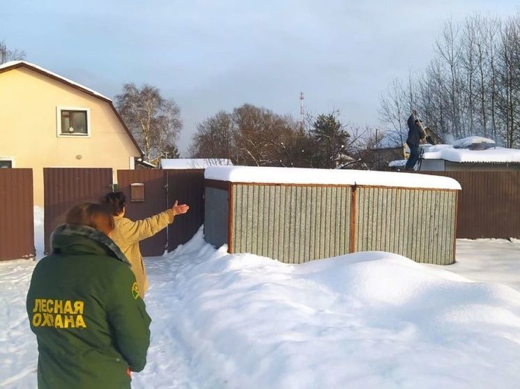 Лесничие предотвратили пожар частного дома в Раменском