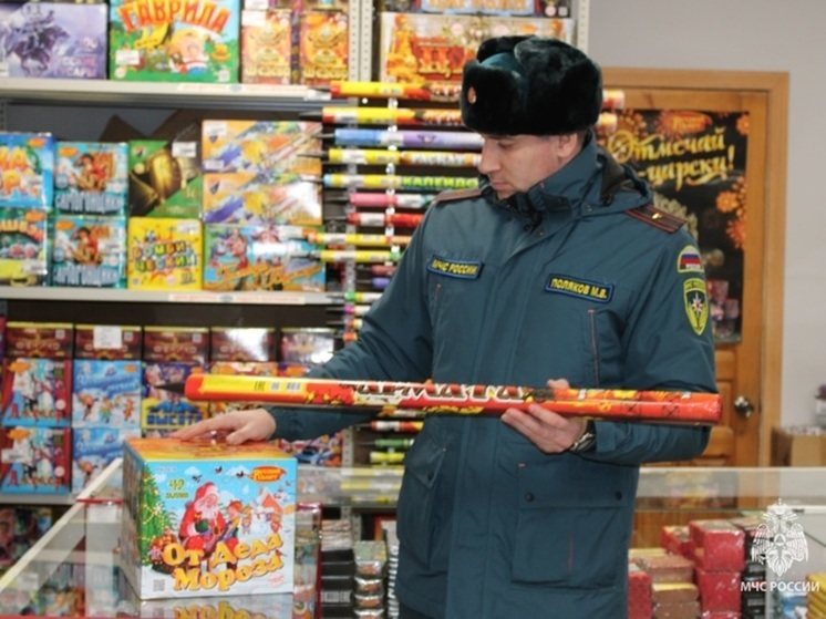 В Алтайском крае проводят рейды по магазинам пиротехники