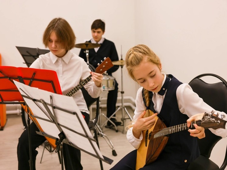 Обновленную музыкальную школу открыли в Красноярске после ремонта