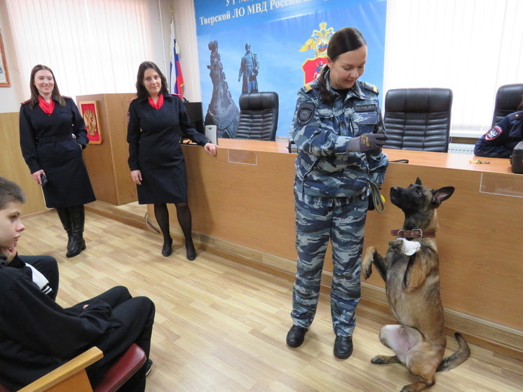 Под Тверью собака нашла наркотики и замерла