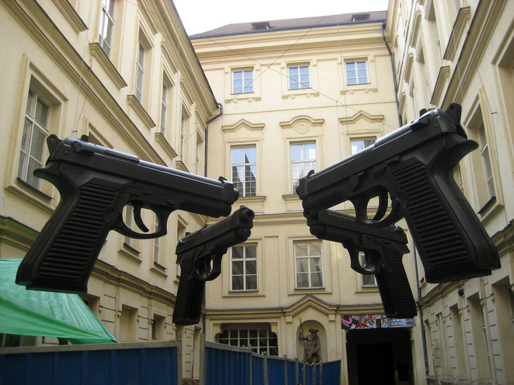 The Krasnodar resident who shot at the site claims that he wanted to test the pistol