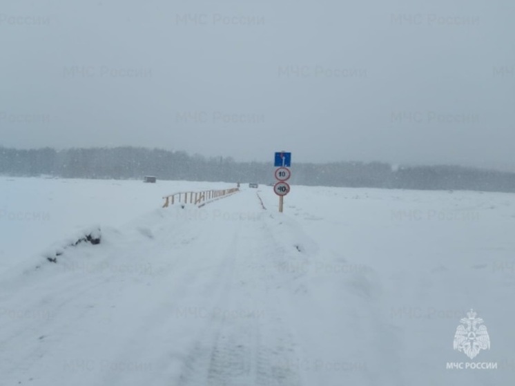 В Амурской области действует семь ледовых переправ
