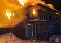 В городе Добрянка Пермского края пожарные службы ликвидировали возгорание в мечети