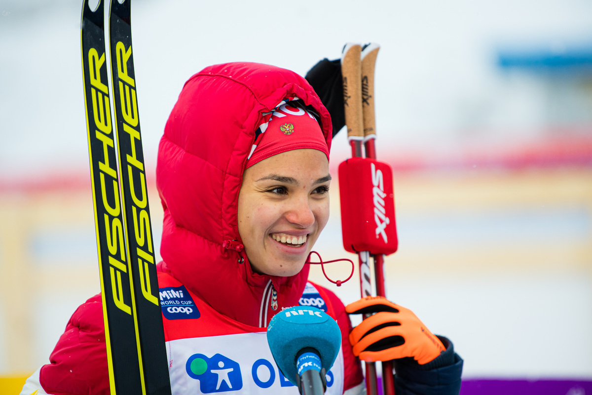 Шестикратная Олимпийская чемпионка по лыжным гонкам