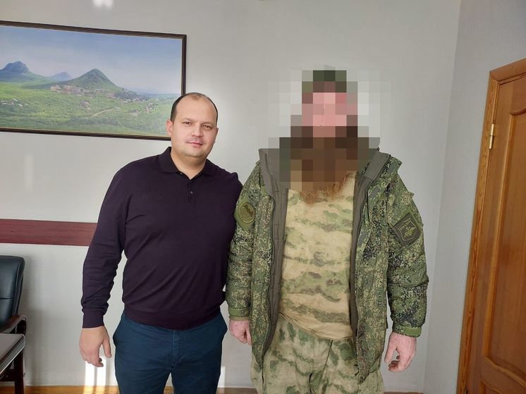 Мобилизованного бойца из Железноводска вновь наградят государственной наградой