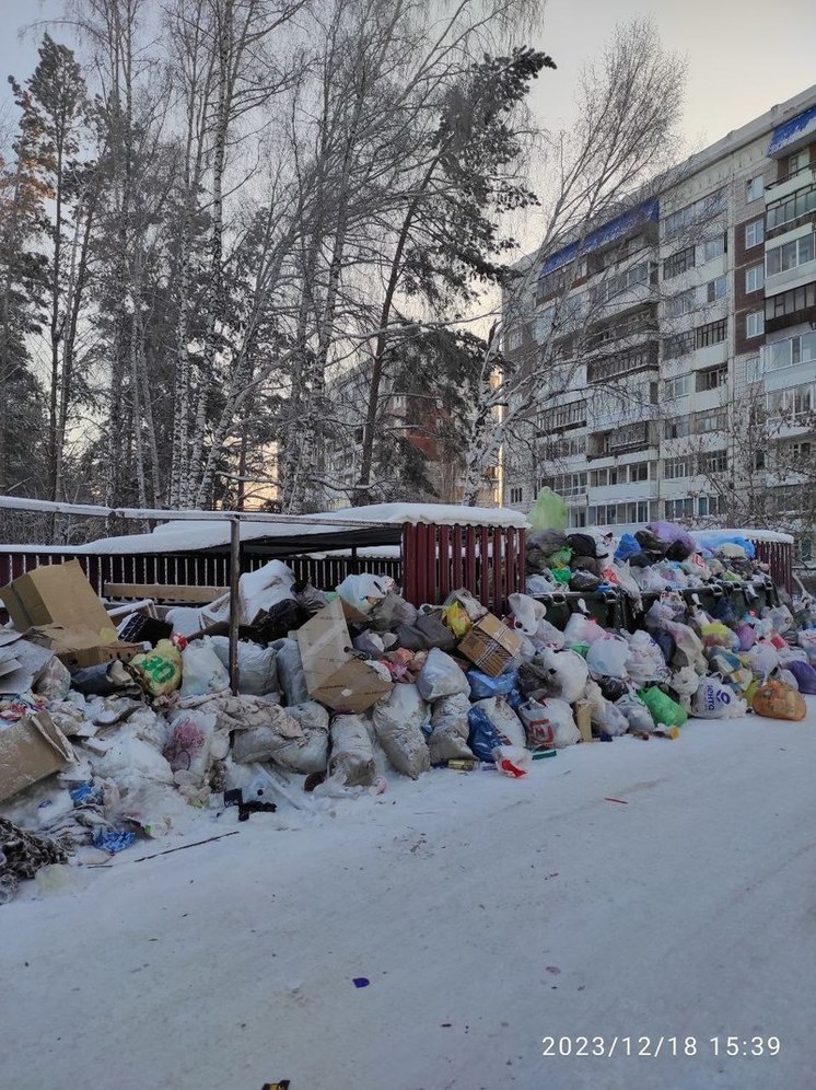 Томич попросил губернатора сменить регоператора по вывозу мусора из города