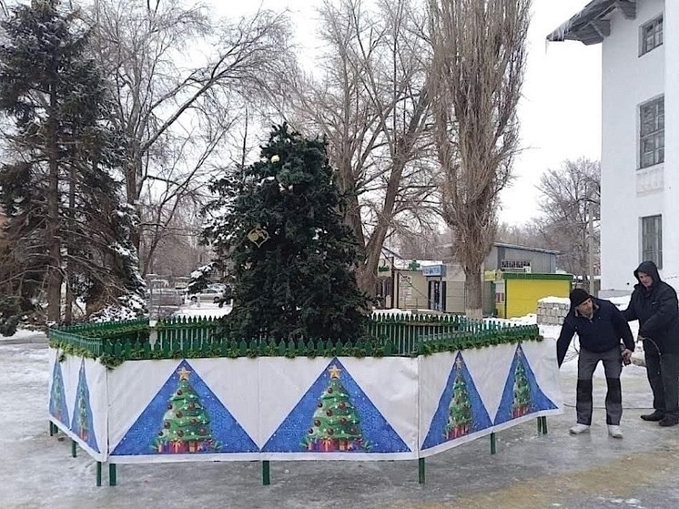 В Ростовской области подростки украли игрушки с елки