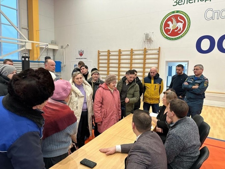Жителям дома, пострадавшего от взрыва газа, предоставят временное жилье в Зеленодольске