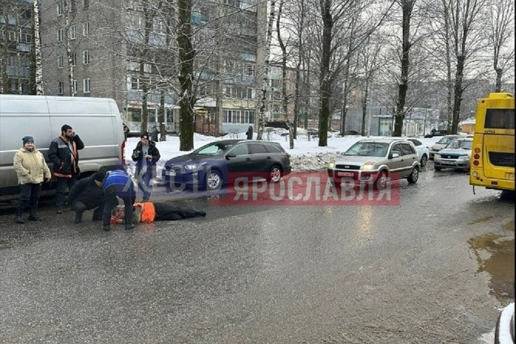 В Ярославле пассажирский автобус сбил пешехода