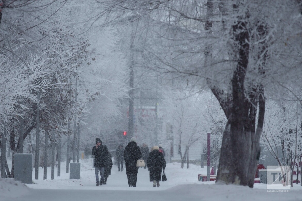 Морозы вернутся в Татарстан со следующей недели