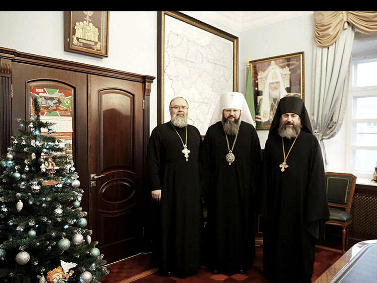 Состоялась встреча митрополита Смоленского и Дорогобужского Исидора и иеромонаха Трифона