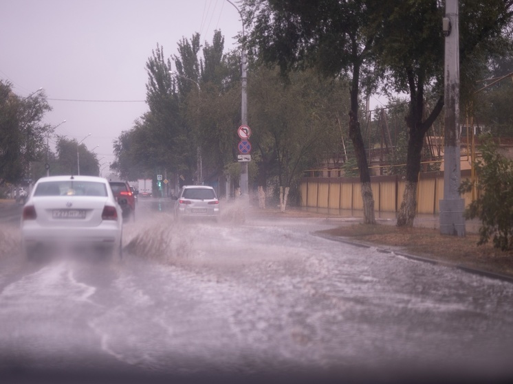 В Астрахани ожидают дождь