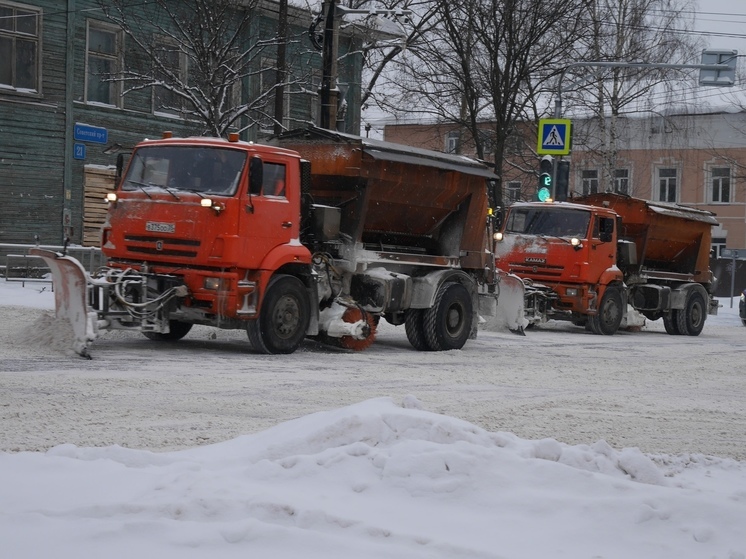 Более 380 нарушений по уборке снега зафиксировано в Вологде с начала зимы