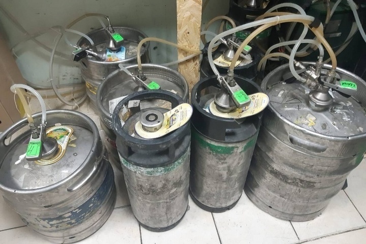 В Сочи изъяли 120 литров незаконно продаваемого пива