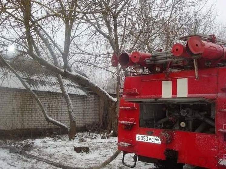 Во Льгове сгорел жилой дом