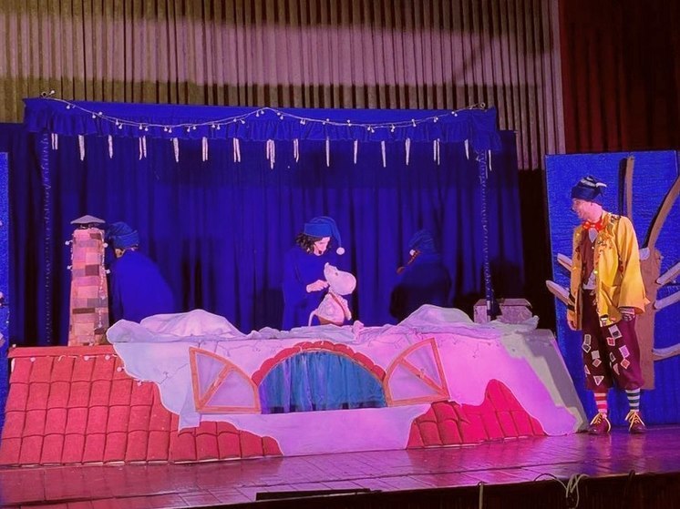 В Запорожской области проходят новогодние представления для детей