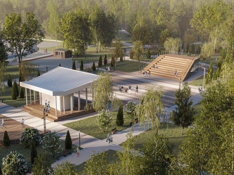 Реконструкция центрального парка в Лобне начнется в конце декабря