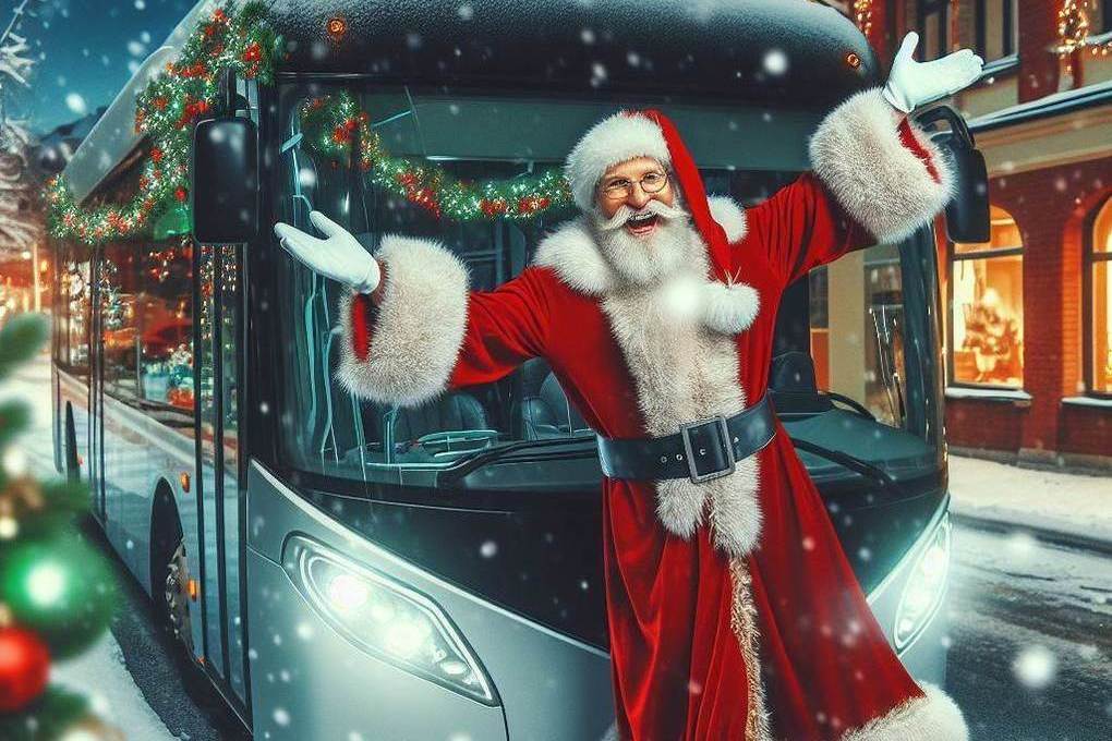 В Курске Деда Мороза пересадят с саней на электробус