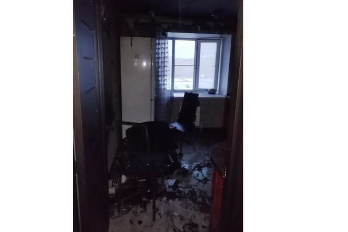 Из-за пожара на пятом этаже девятиэтажки в Марий Эл эвакуировали 25 человек