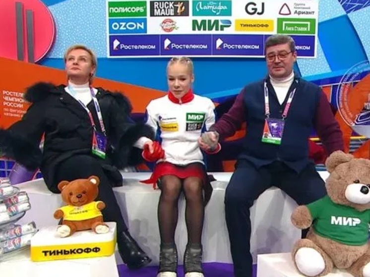 Свердловская фигуристка Вероника Яметова заняла 6-е место на чемпионате России