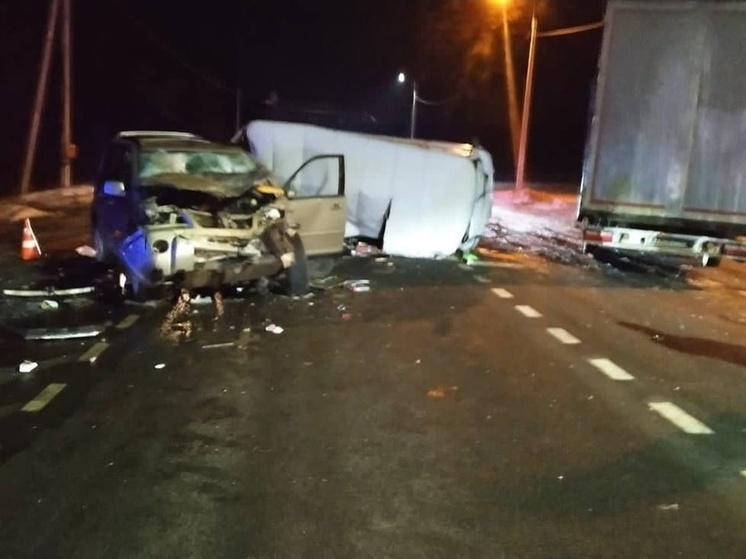 В Курской области на автодороге М-2 «Крым» в ДТП пострадали 5 человек