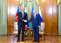 Президент РФ Владимир Путин поздравил президента Азербайджана Ильхама Алиева с днем рождения, отметив его личный вклад в упрочение союзнических отношений между нашими странами