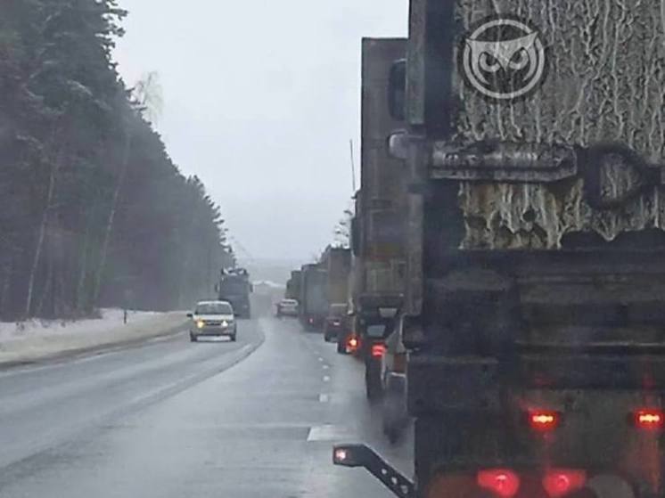 Водители сообщают об огромной пробке в сторону Пензы на трассе М5
