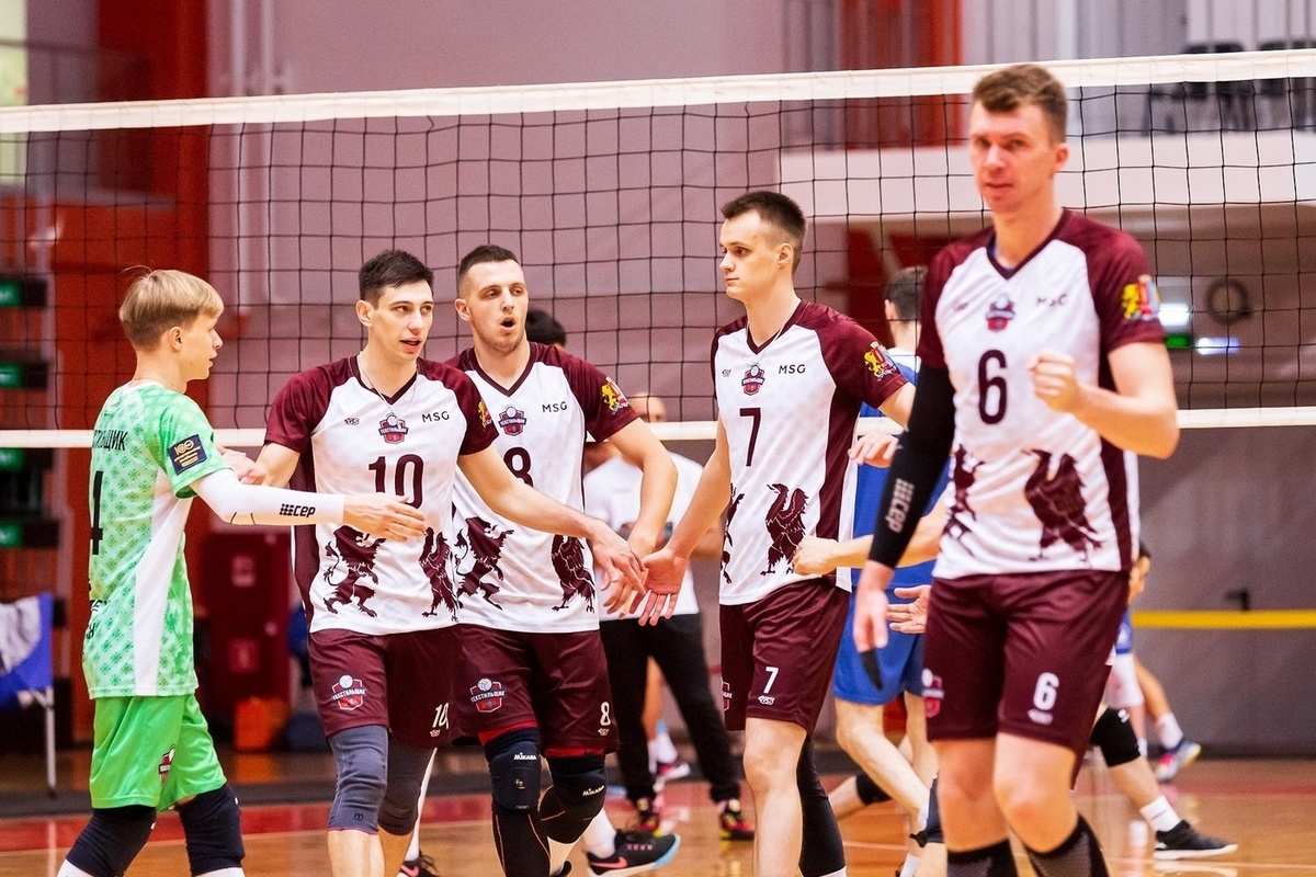 Tekstilshchik volleyball players dropped to 3rd place in the Major League "B"