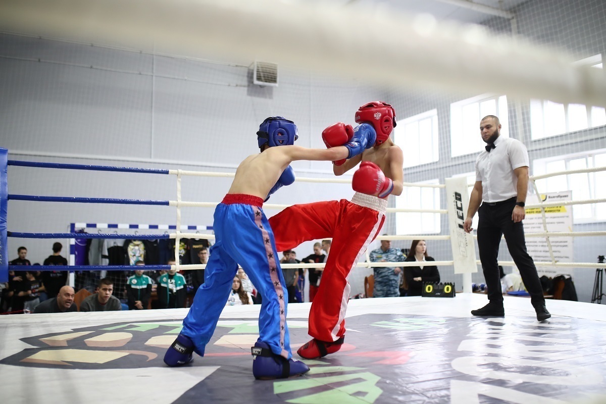 Astrakhan residents took part in a kickboxing tournament in the Volgograd region