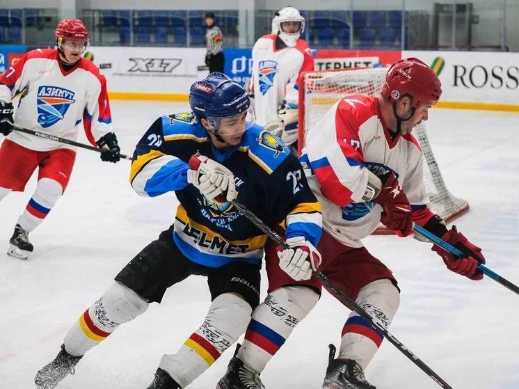 Астраханцы приняли участие в хоккейном турнире «Дружба народов»