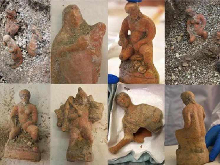 Ученых удивили найденные в Помпеях языческие скульптуры в «рождественском стиле»
