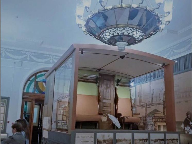 В Орле открыли железнодорожную историческую экспозицию