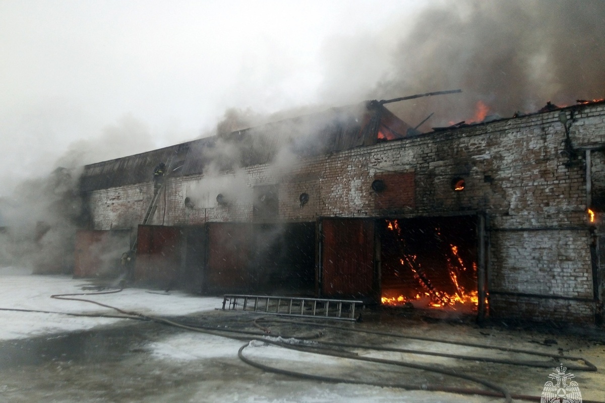 Нарушение правил пожарной безопасности привело к пожару в Харовске