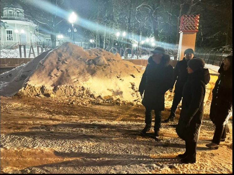В Пензе провели рейд по проверке чистоты улиц от снега