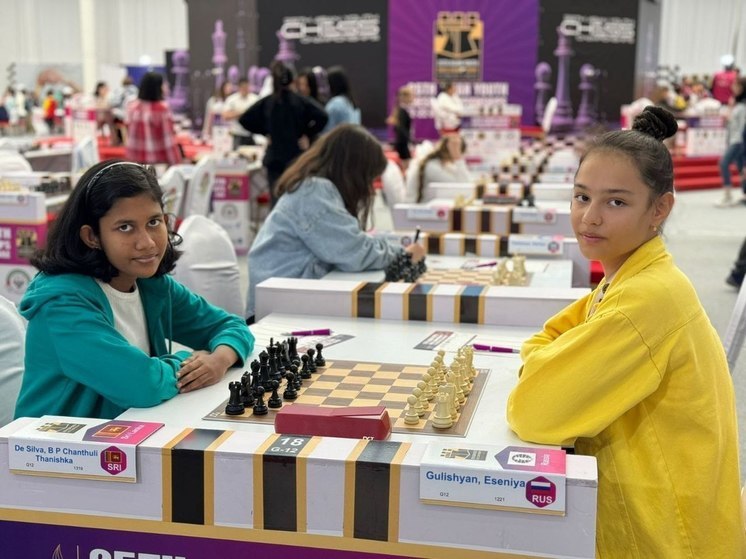 Юная шахматистка из Пятигорска вошла в 20-ку сильнейших на Первенстве Азии по рапиду