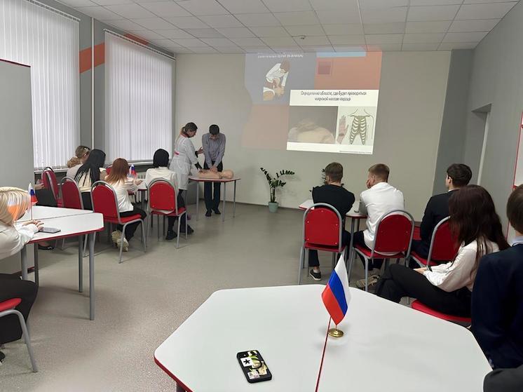 Пензенских школьников научили оказывать первую медицинскую помощь