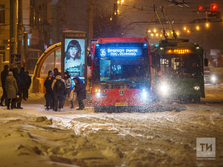 В Казани на Рождество организуют спецподачу транспорта