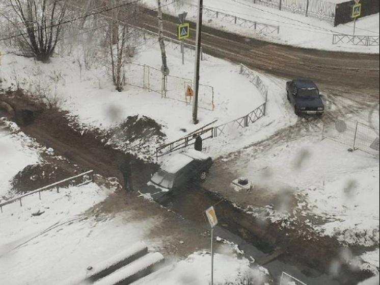 В Рыбинске коммунальщики устроили ловушку для автомобилистов